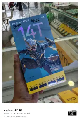New Realme 14T 5G 8/256GB (Resmi)