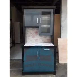 LEMARI SAYUR 2 PINTU / RAK MAKANAN / LEMARI DAPUR MINIMALIS