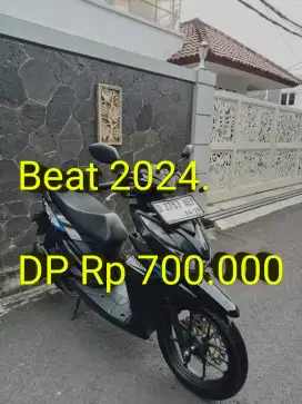 Beat 2024. Pajak ON. Standar. Mulus. Original. Ban OK. Cash/Kredit/TT