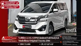 Toyota Vellfire 2.5 G ATPM Limited Full Bodykit Modellista 2016