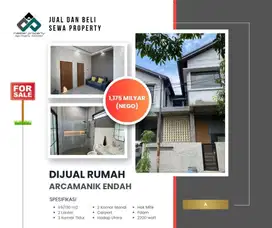 Jual rugi rumah 2 lantai di Komplek Arcamanik Endah Kota Bandung