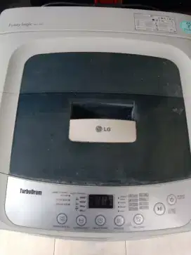 jual mesin cuci LG 8kg, mesin halus, body mulus, no minus,siap pakai