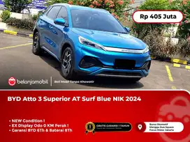[ NEW CONDITION ] BYD Atto 3 Superior AT Surf Blue 2024/2025