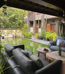 Ethnic Villa in Private Area Park View Height Estate Nusa Dua Bali