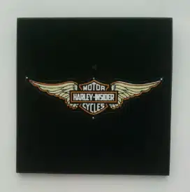 Hiasan dinding motif harley davidson keren keren