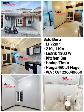 Jual Rumah Siap Pakai Area Solo Baru, Dekat The Park, Pakuwon