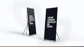 KING DIGITAL PRINTING X BANNER / SPANDUK / BALIHO / STICKER / BACKDROP