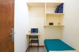 Kost Murah Abdi Capsule Jelambar Residence Kamar Mandi Luar Furnished