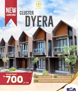 Cuma di de'LORA! Rumah Eksklusif Harga Terbaik!