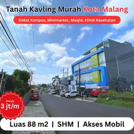 Tanah Kavling Murah Merjosari Joyo Agung Kota Malang
