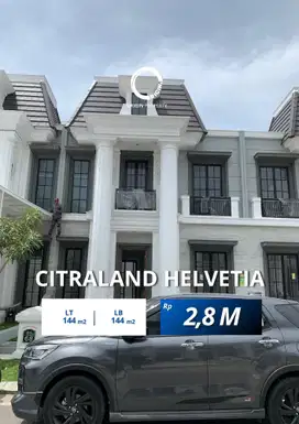 Dijual Villa Citraland Helvetia Jalan Kapten Sumarsono Daerah Brayan