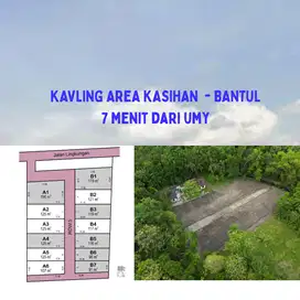 Kavling strategis, SHM, Cocok Untuk Hunian & Kost-an area UNJANI-UMY