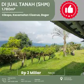 Dijual Tanah 1.780 m² + Rumah Jaga SHM/IMB – Desa Kopo, Harga 2 M Nego