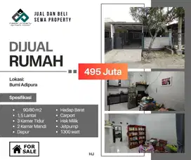 Rumah termurah 400 jutaan di Komplek Bumi Adipura Gedebage Bandung