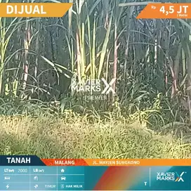 c034 Tanah Luas Cocok Untuk Kavling depan GOR Malang