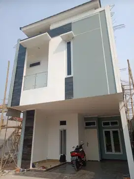 Dijual Rumah Baru Minimalis Modern di Jl Pisangan Baru Jakarta Timur