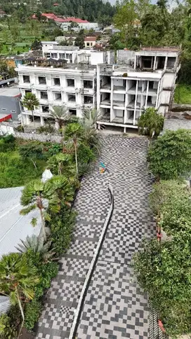 c041 ️ Hotel Cottage Dijual Harga Miring Pandesari Pujon Batu