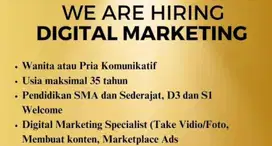 Lowongan kerja work from home dan cafe