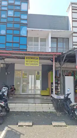 Disewakan ruko sdh rapi, dpn sdh dikanopi di Citra Indah City