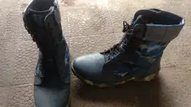 Dijual sepatu PDH TNI-AU loreng biru