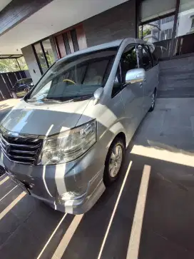 Alphard 2007 Silver siap pakai
