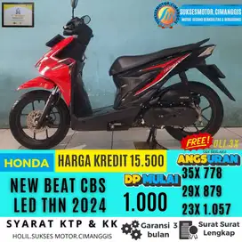 PROMO NEW BEAT CBS LED MURAH GARANSI CASH&KREDIT FREE OLI