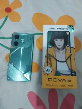 Tecno pova 6 8/256 fullset mulus