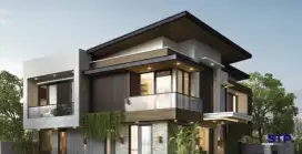 HOEK Gress Mewah!! Rumah di boulevard Galaxi Bumi Permai Araya tahap 2