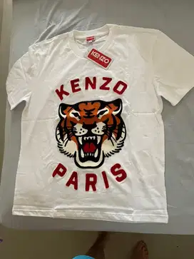 Kaos pria kenzo white