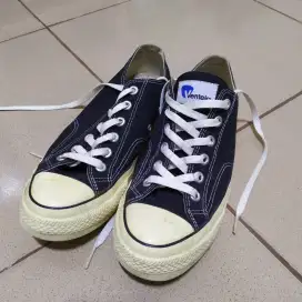 Sepatu Ventela Bts 70s Low Black Size 41 ( Bekas )