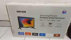 Tv LED weyon 25inch masih sperti baru