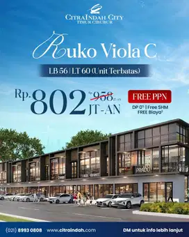 Ruko ready siap bisnis di citra indah city