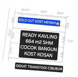 TANAH KAVLING MURAH DEKAT TRANSYOGI CIBUBUR JATISAMPURNA KOTA BEKASI