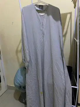 Abaya Hiliy size M warna Sky
