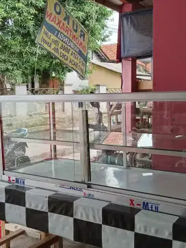 Etalase, cocok untuk jualan lauk atau warung
