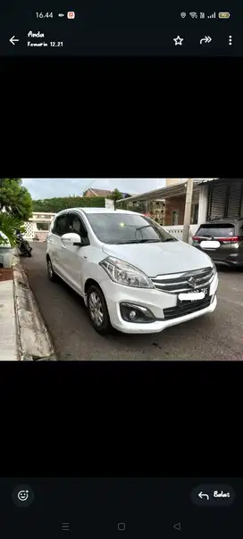 Suzuki Ertiga 2017 Bensin