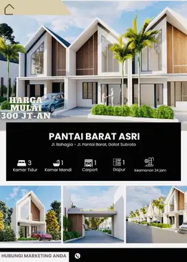 RUMAH 2 LANTAI CUMA 395 JUTA GATOT SUBROTO
