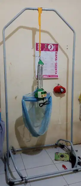 Ayunan bayi+mesin listrik