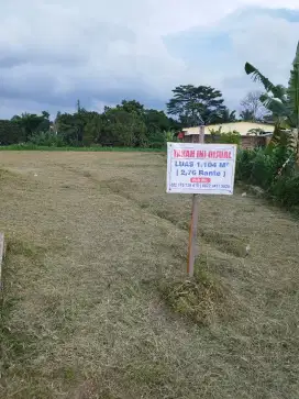 DIJUAL TANAH MURAH DAN CEPAT !!! 80  METER DR PASAR BESAR