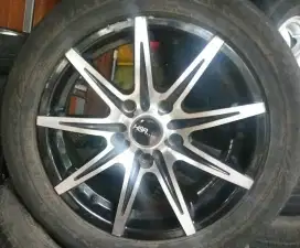 Di jual velg r 15vcd 114 lobang5 Ada 1set (4biji)