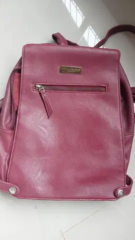BACKPACK Maroon by Sophie Martin Paris