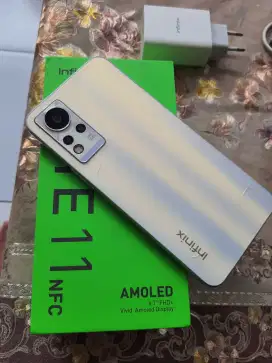 Infinix Note 11 NFC 6/128GB Mulus Fullset Helio G88