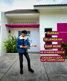 DP 5jt Rumah Keren Batara Park View Selangkah ke Stasiun kRL Cikoya