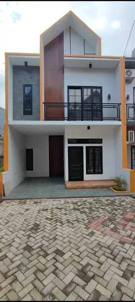 Rumah scandinavian siap huni samping Tol Cijago (Gerbang Cisalak 1)