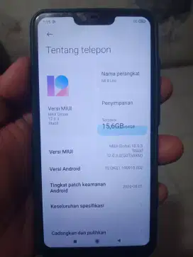 Di jual Hp Mi 8 Lite Nego!