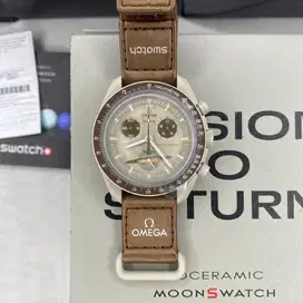 Jam tangan omega x swatch mission to saturn bnib