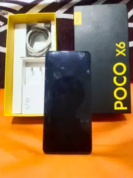 Xiaomi Poco X6 Ram 8/256 Lengkap mulus 100% Original