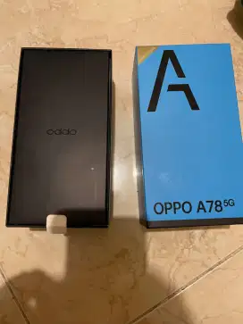 Oppo a78 5G ram 8/256gb fullset like new