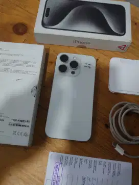 Iphone 15 pro 128 ibox white titanium bh 100 grs on nov 2025