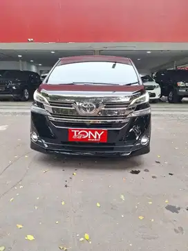 Toyota New Vellfire G ATPM 2015 Hitam DP Ceper